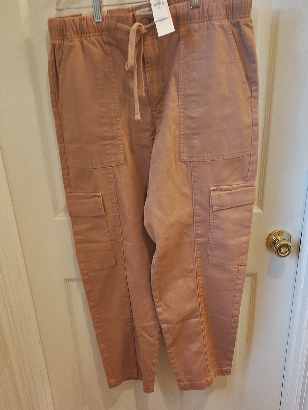 Banana Republic Factory Dusty Rose Women's Cargo Pants M Tall NWT